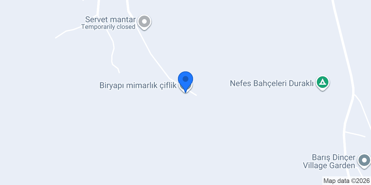 Biryapı mimarlık çiflik konumu