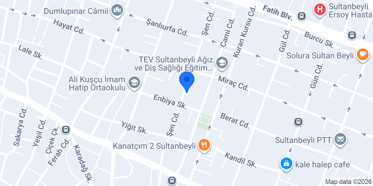 Diyetisyen Gamze Beyza Tapu konumu