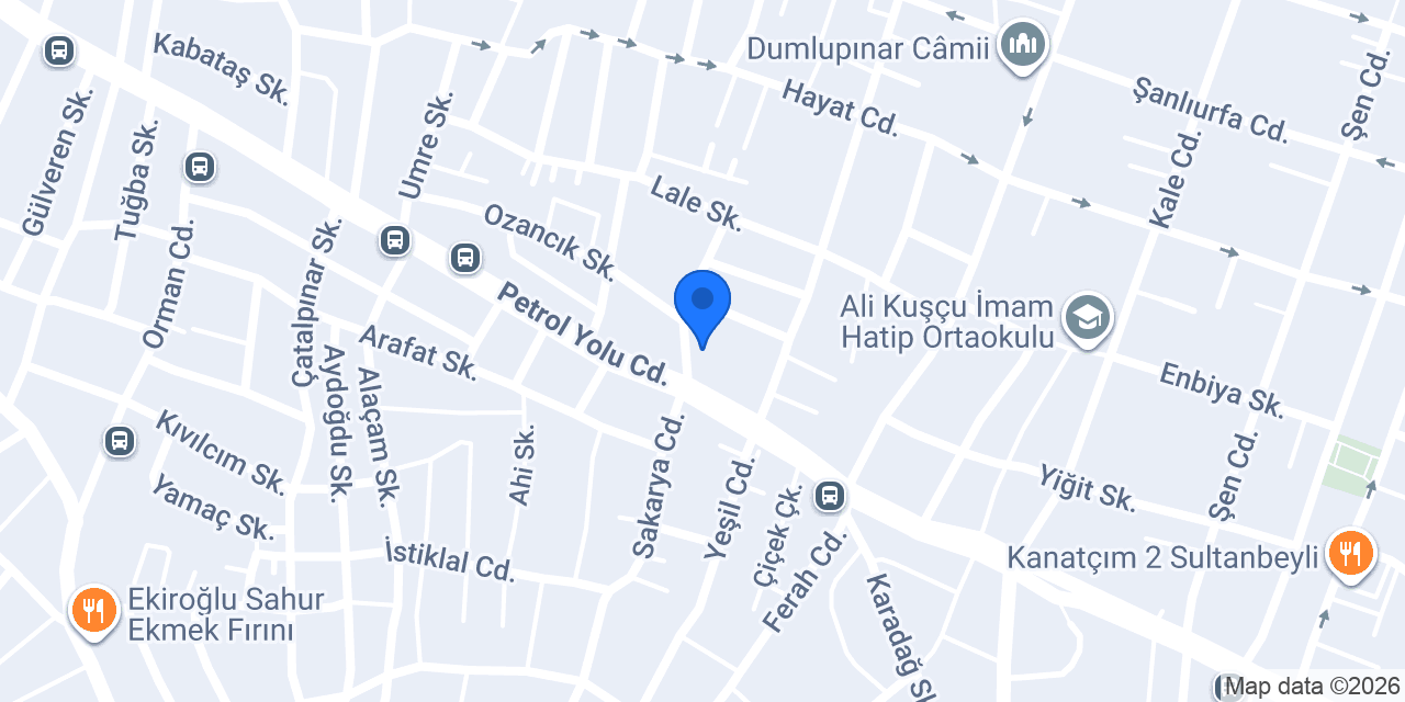 Göktuğ mobilya spot konumu