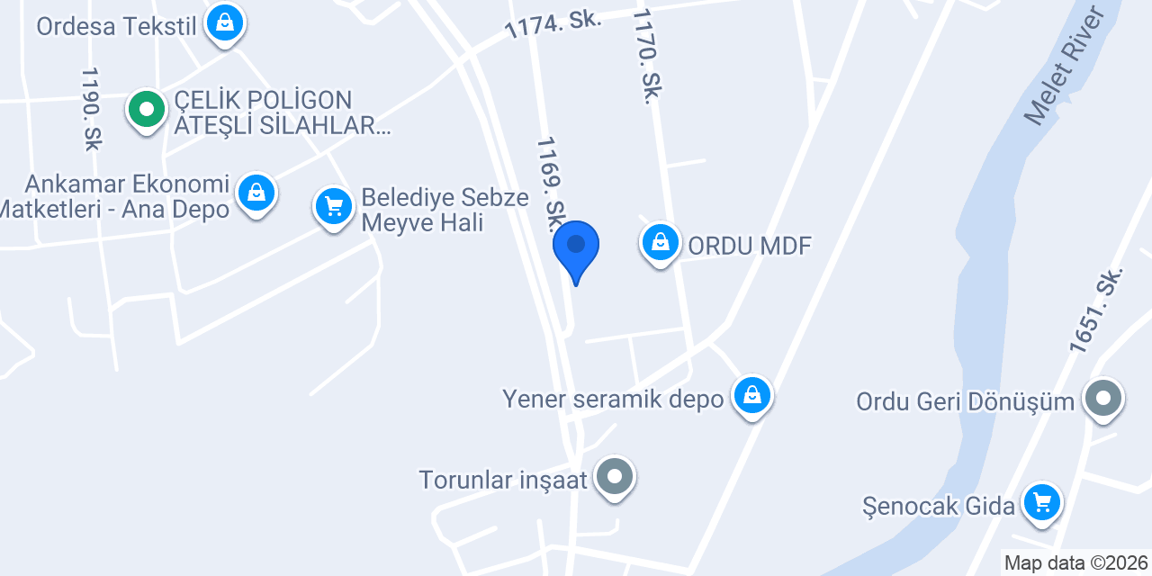 Black Sea Mobilya konumu