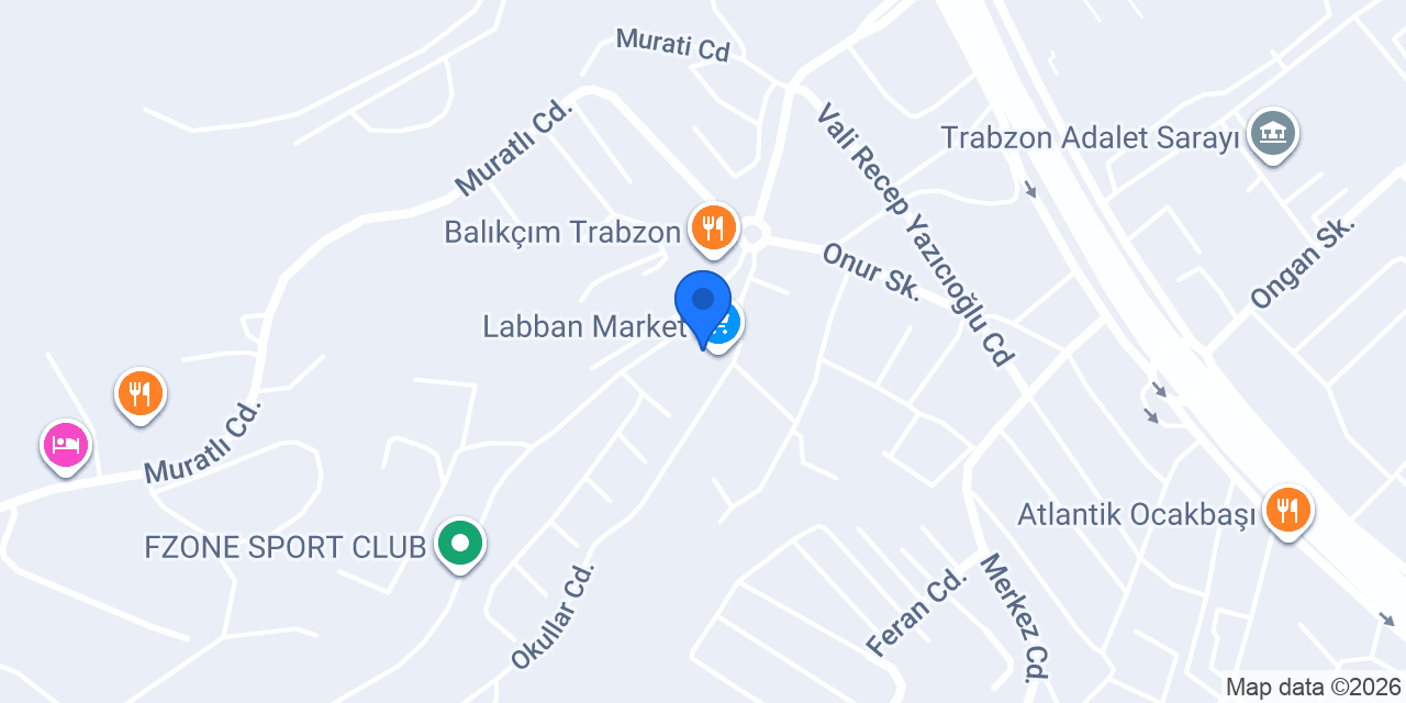TRABZON DENGE PSİKOLOJİK DANIŞMANLIK MERKEZİ konumu