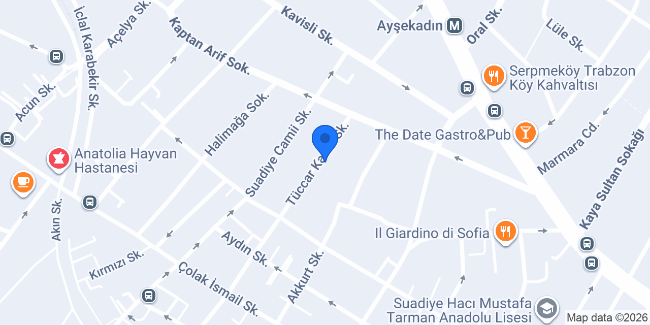 Hamidiye su suadiye konumu