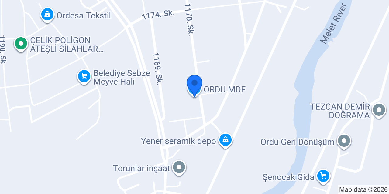 ORDU MDF konumu