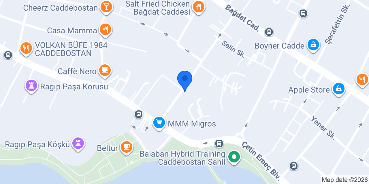 Pizza V Caddebostan konumu