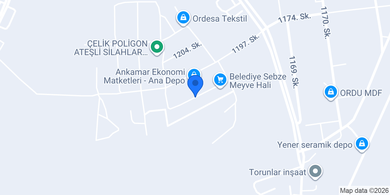 Ozan Grup Ordu konumu