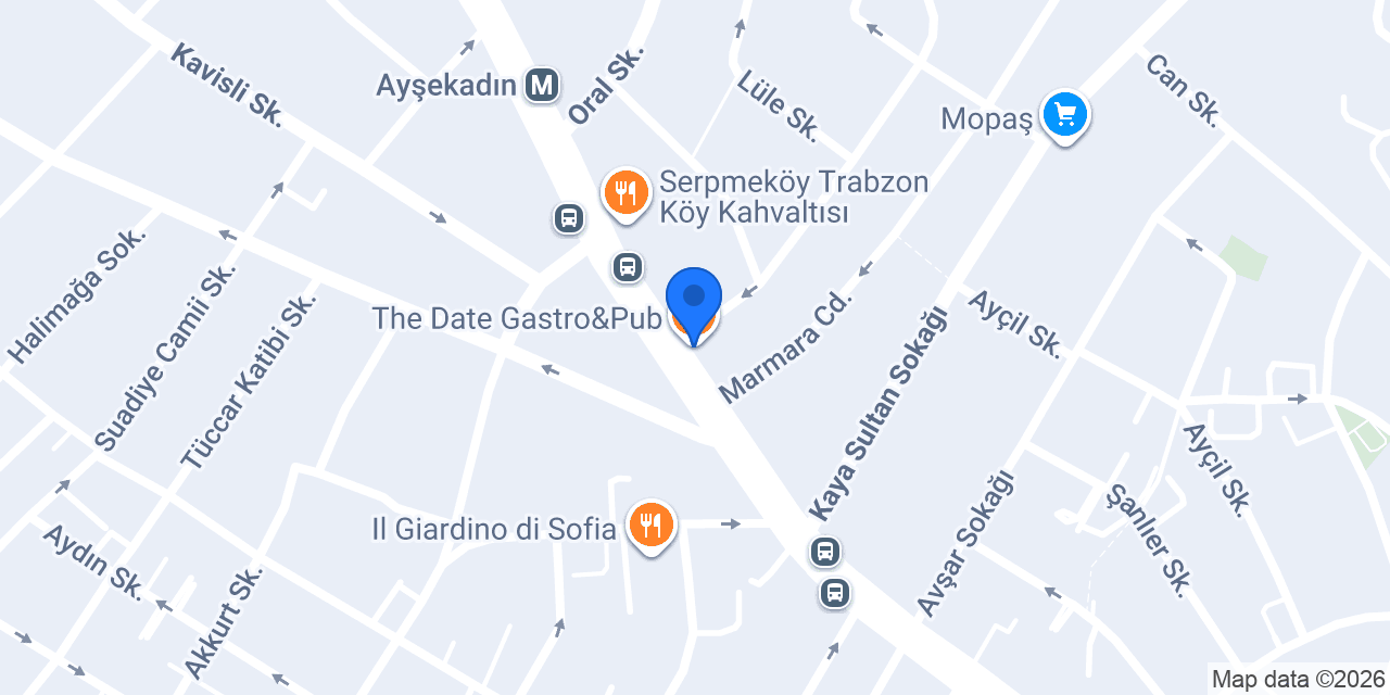 The Date Gastro&Pub konumu