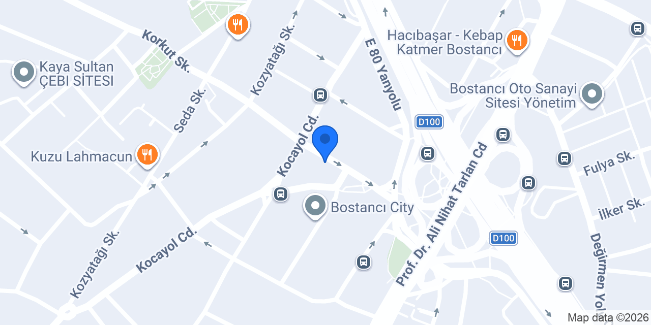 Çiftçi Fırın Bostancı konumu