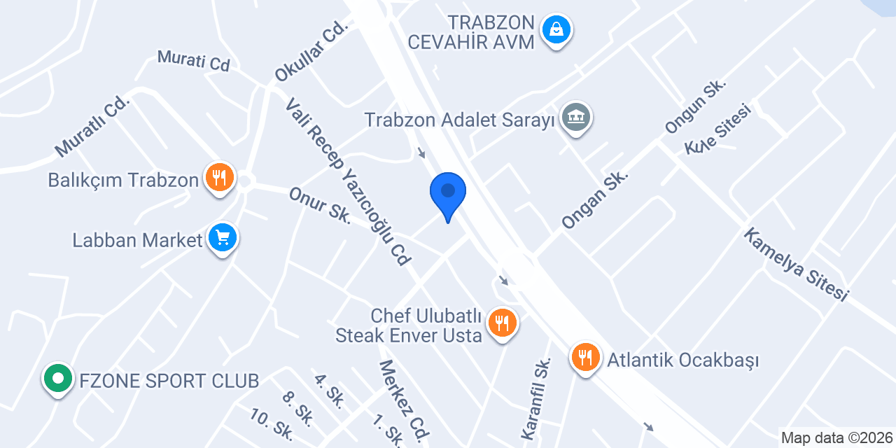 Yomra Öncü Döner konumu