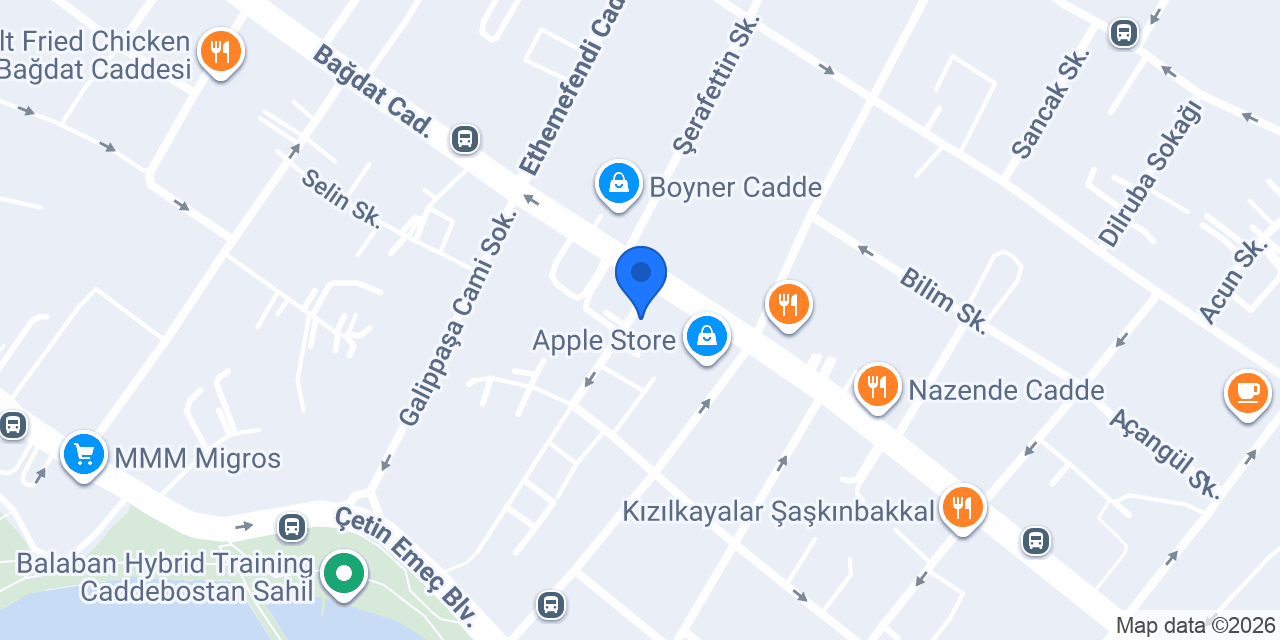 Dr. Gökçe Haspolat Kliniği konumu