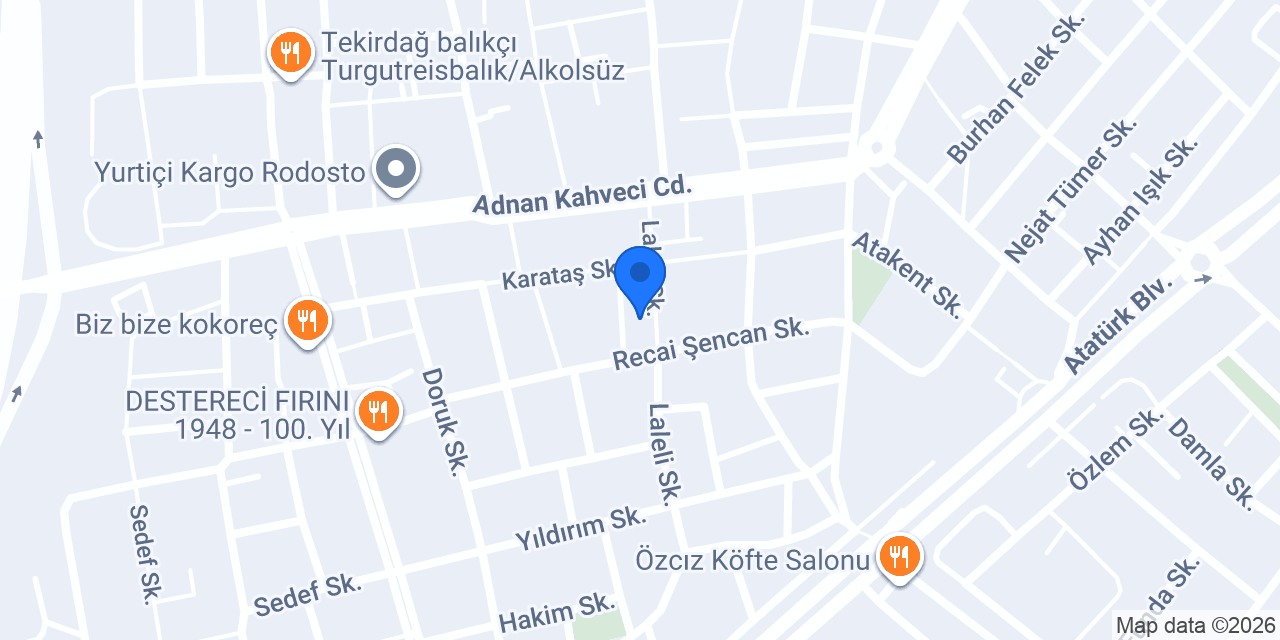 13 Kasım Aile Sağlığı Merkezi konumu