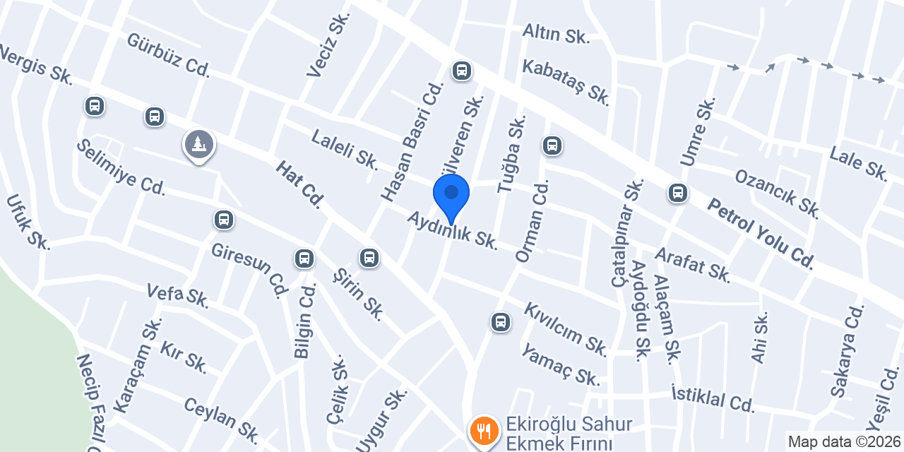 Serak Tesisat konumu