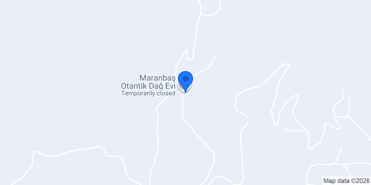 Maranbaş Otantik Dağ Evi konumu