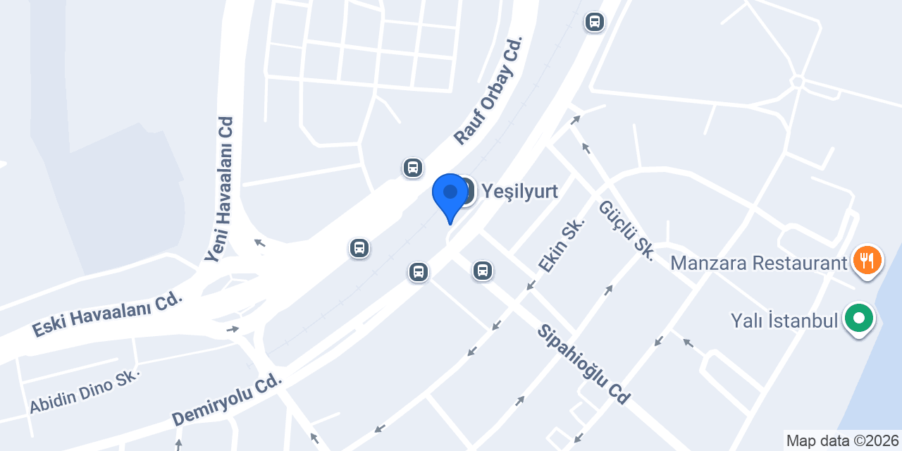 Yeşilyurt Taksi konumu