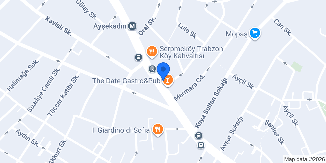 Suadiye Nazar Profiterol konumu