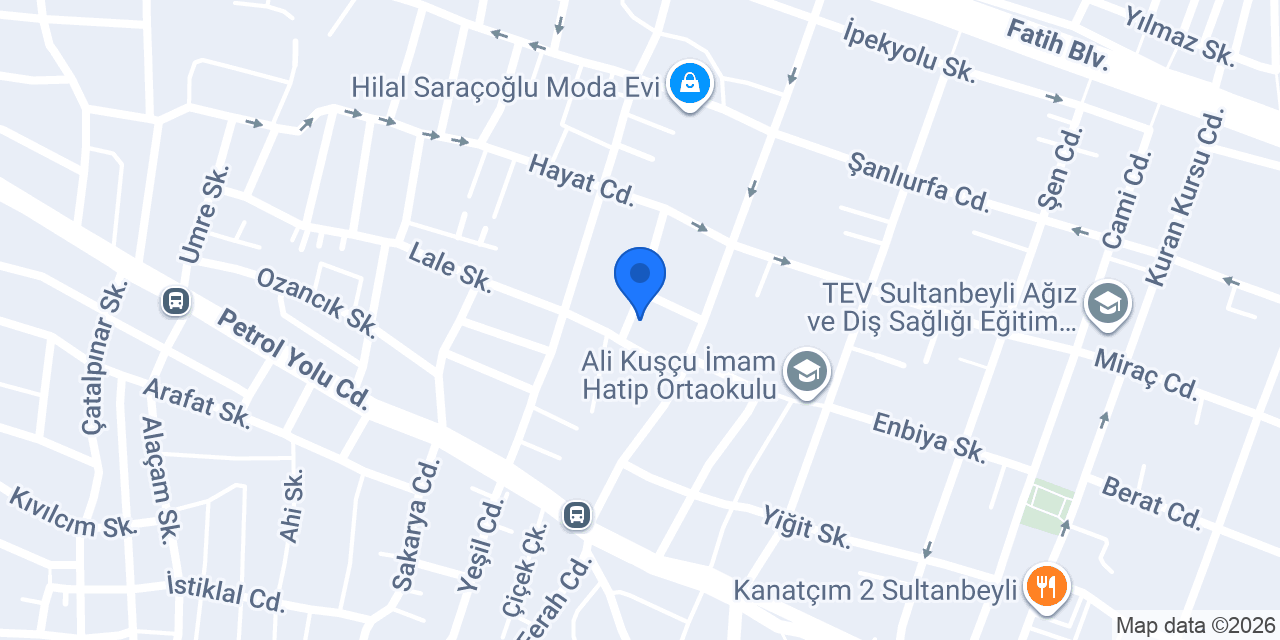 Abdioğulları Mobilya konumu