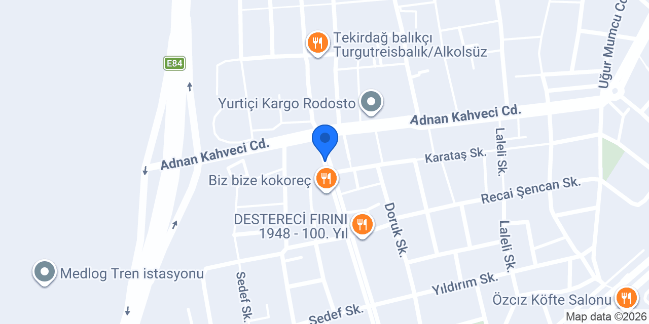 Mutlu Köfte konumu