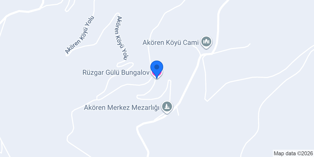 Rüzgar Gülü Bungalov konumu
