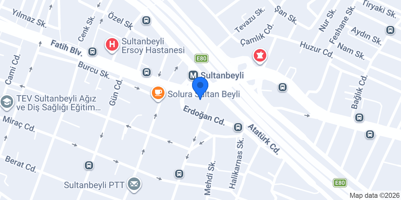 Diş Hekimi Sara Algannam konumu