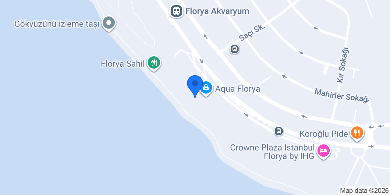 Midpoint Aqua Florya konumu