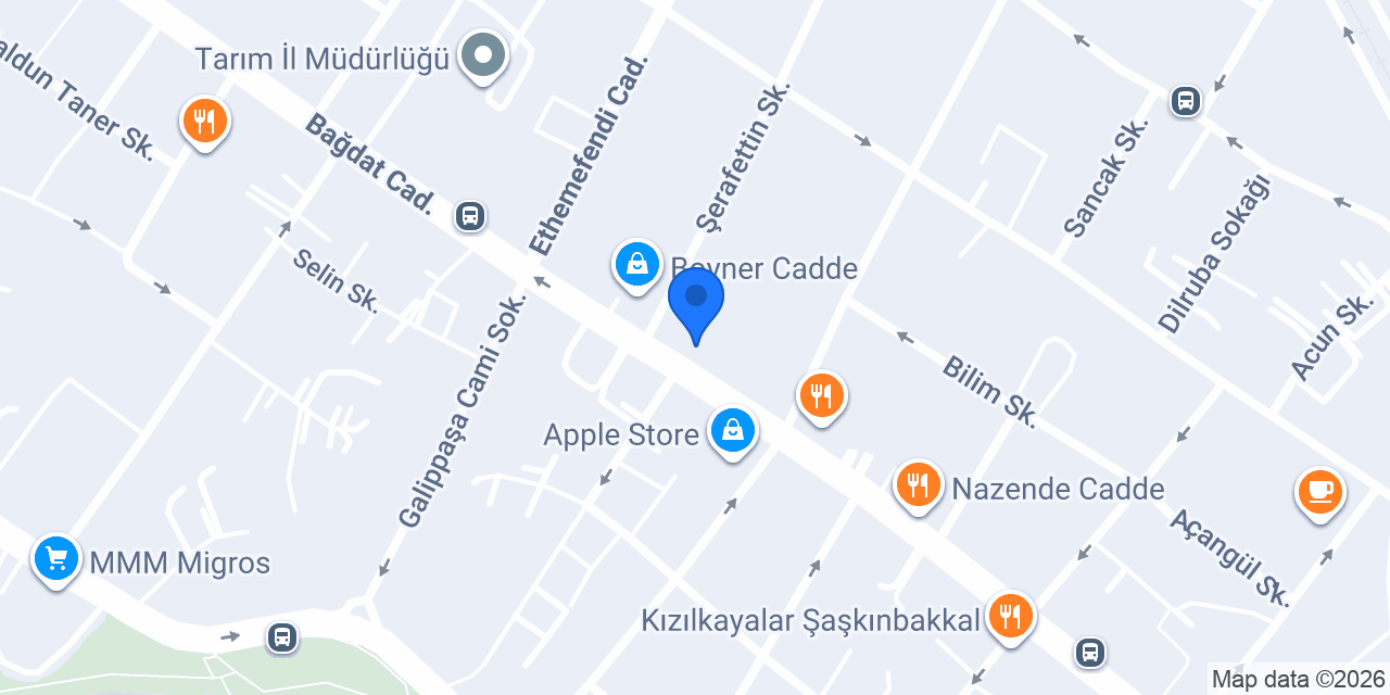 Garanti BBVA Erenköy Şubesi konumu