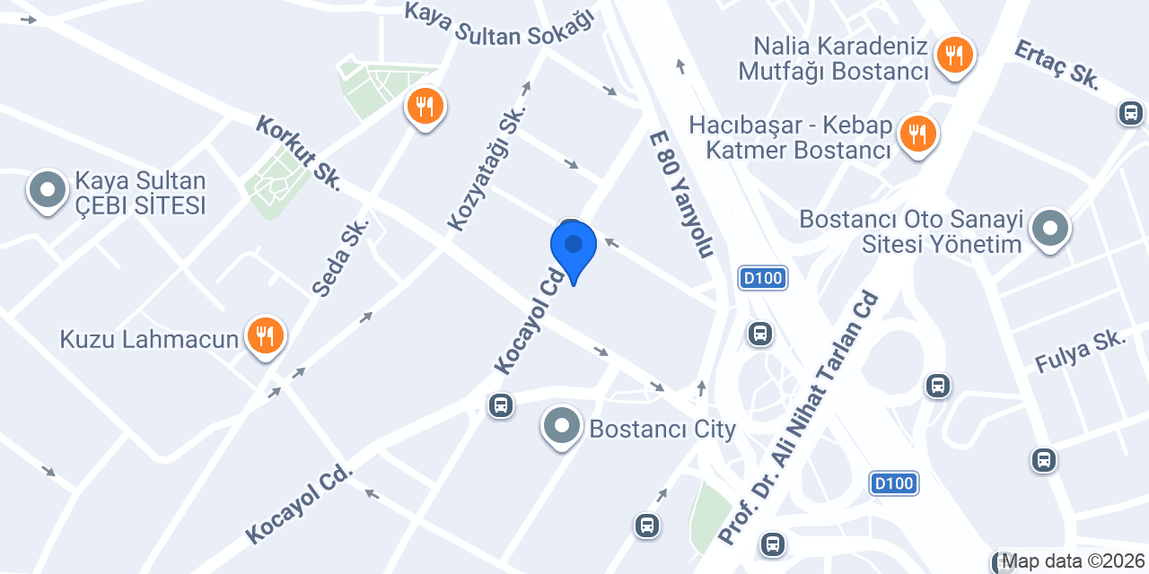 Mavi Petshop konumu