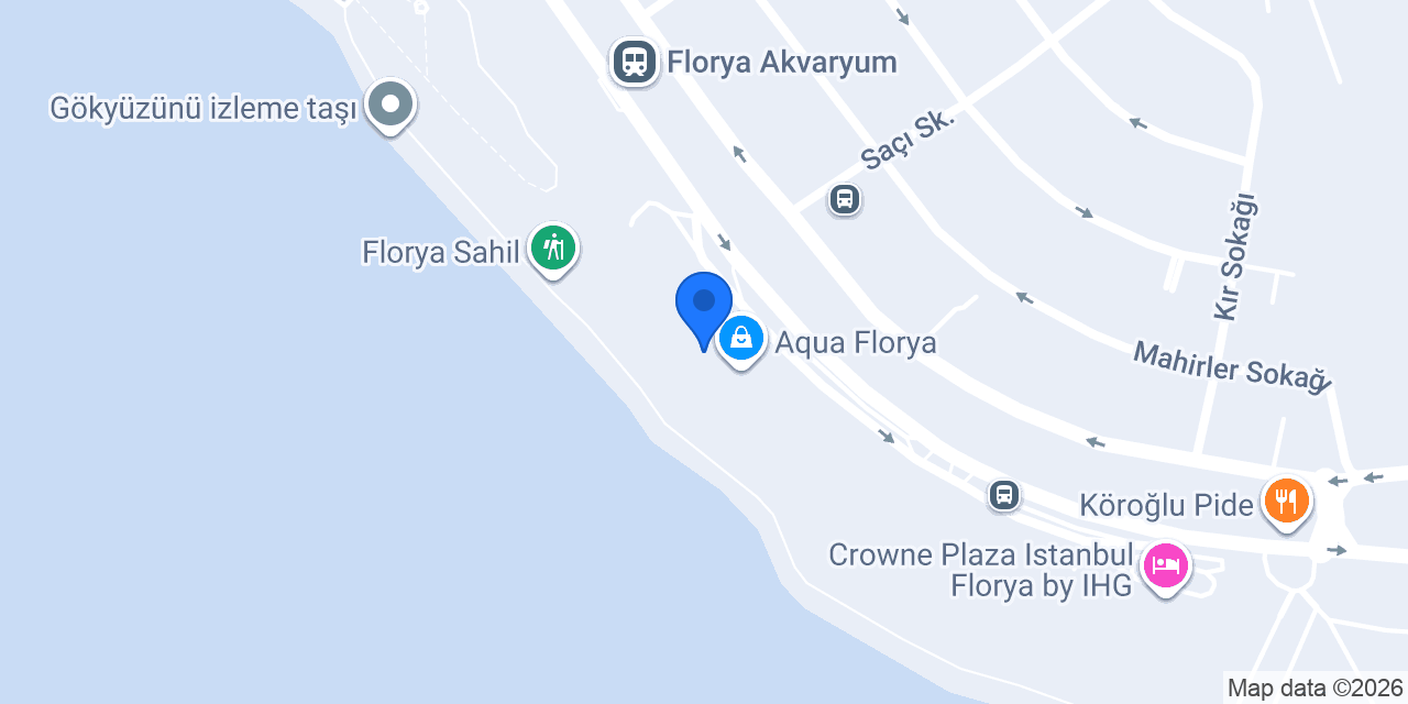 Big Chefs - Aqua Florya AVM Şubesi konumu