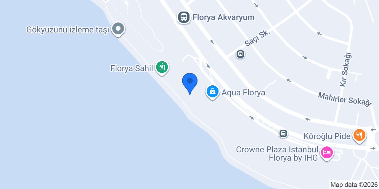 Godiva Aqua Florya konumu