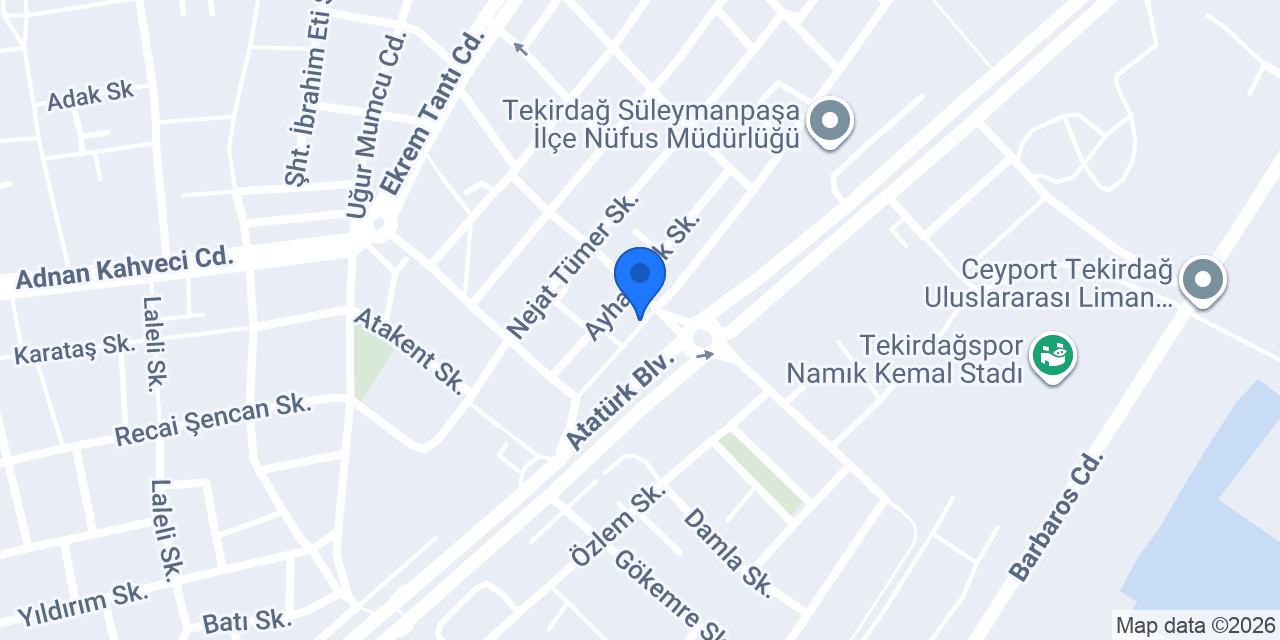 ÖZ Edirne Tava Ciğeri konumu