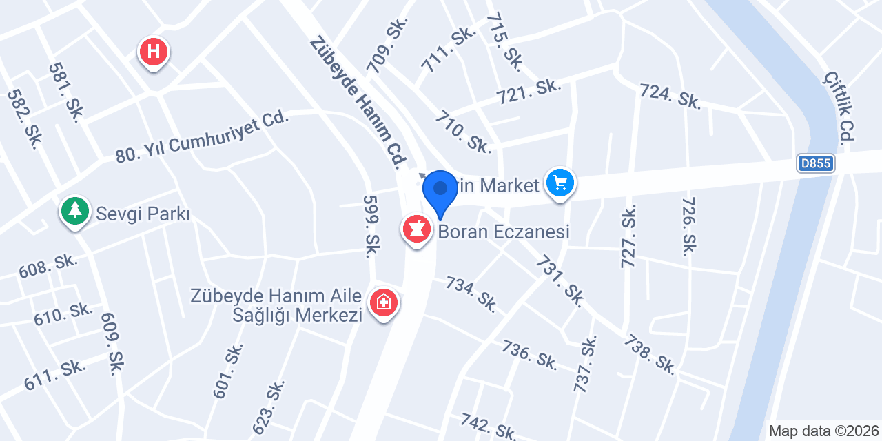 Şensöz Yapı İnşaat konumu