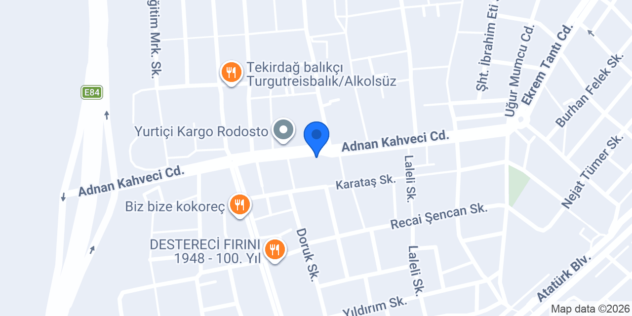 İdil Çiçek Tasarım konumu