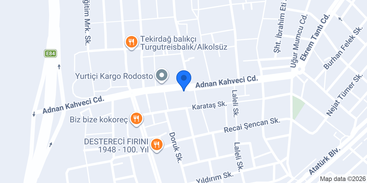 Baklavacı Murat Çalık konumu