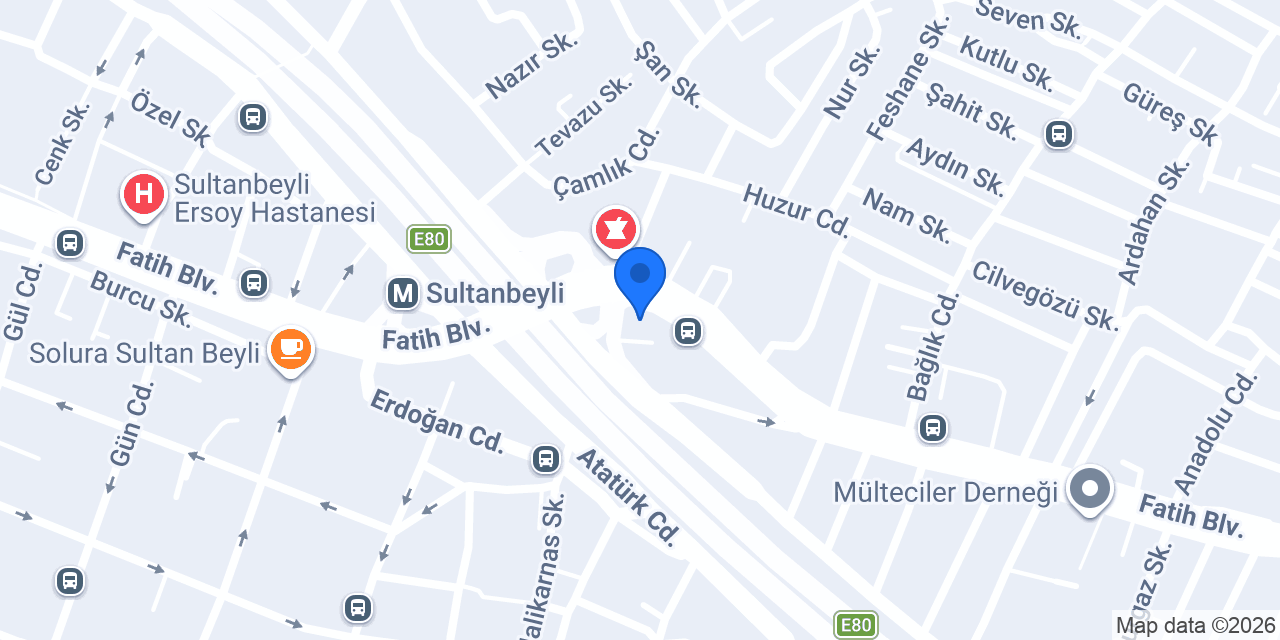 SUGİAD Sultanbeyli Girişimci İş Adamları Derneği konumu