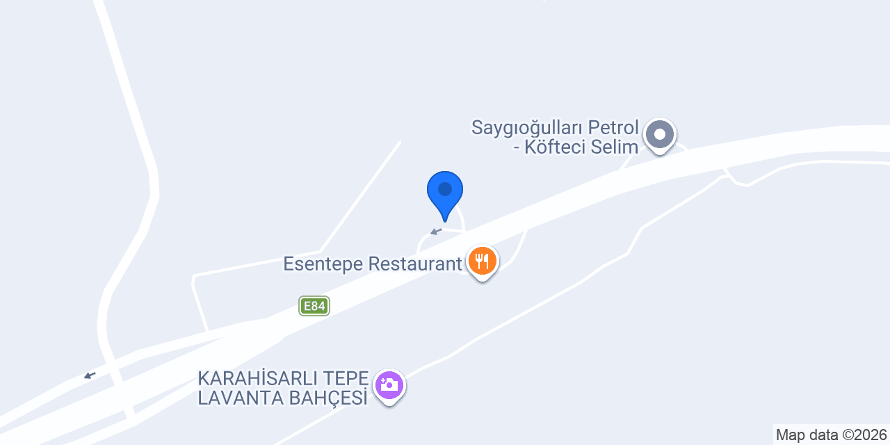 Erdemli Tesisleri konumu