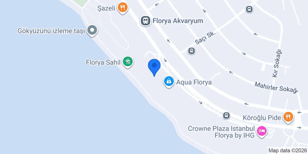 Erdem Kiramer Aqua Florya konumu