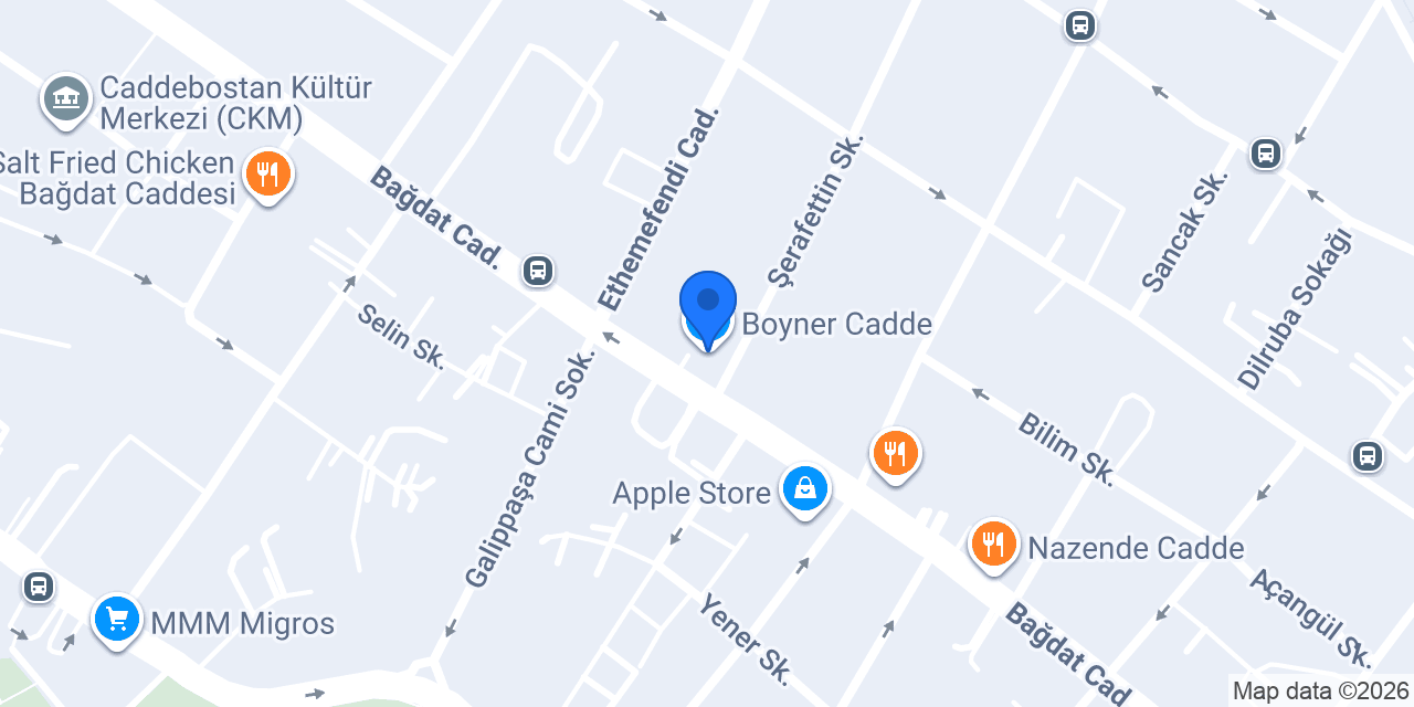 Boyner Cadde konumu