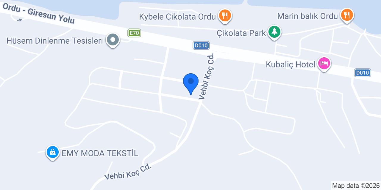 Şen Cafe Fastfood konumu