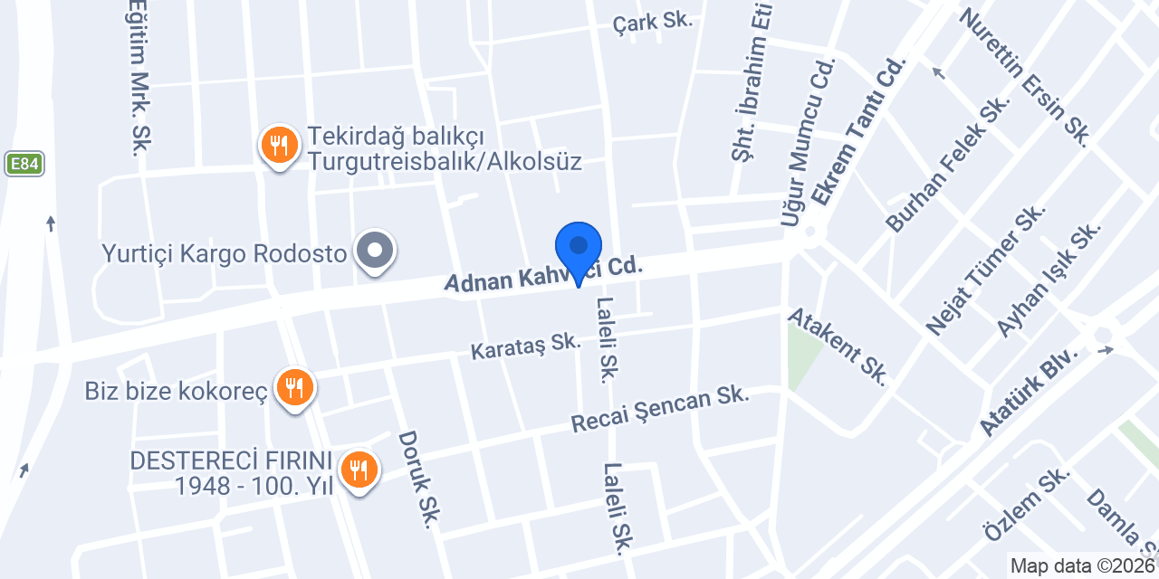 REF Pilates Studio konumu