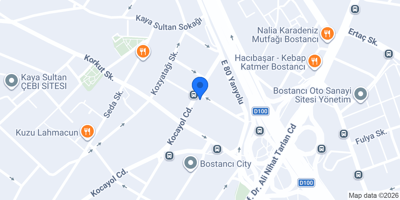 Altın Burçak Kozyatağı konumu