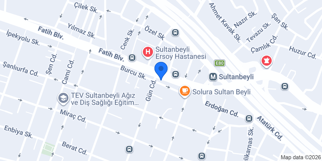Külünkoğlu Sultanbeyli konumu