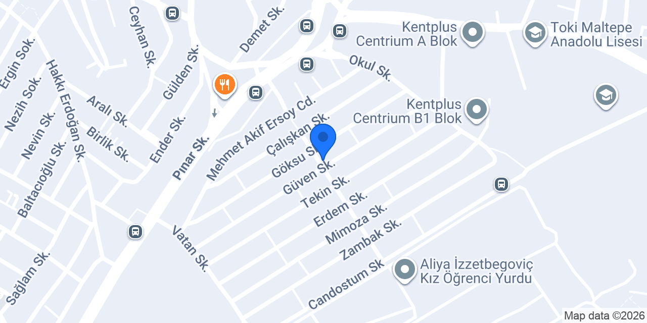 GÜVEN MARKET konumu