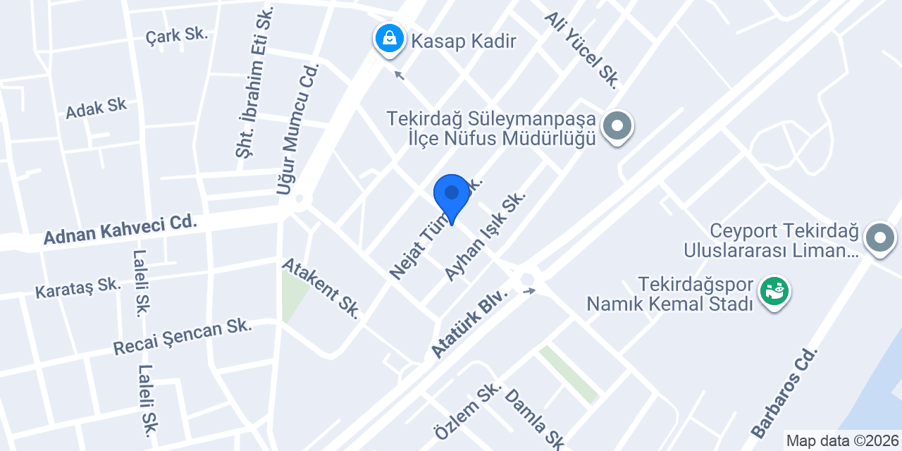 Dede Börek konumu