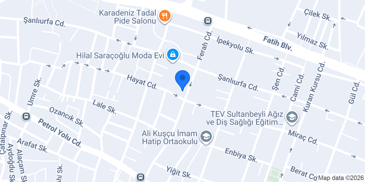 Akustik Sünger konumu