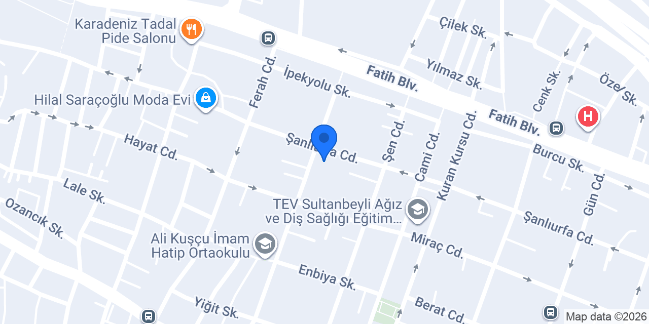Künefe Dünyası konumu