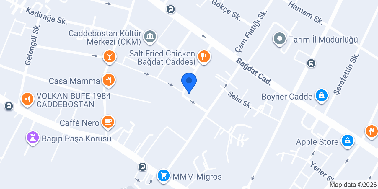 Teks Terzi & Kuru Temizleme konumu