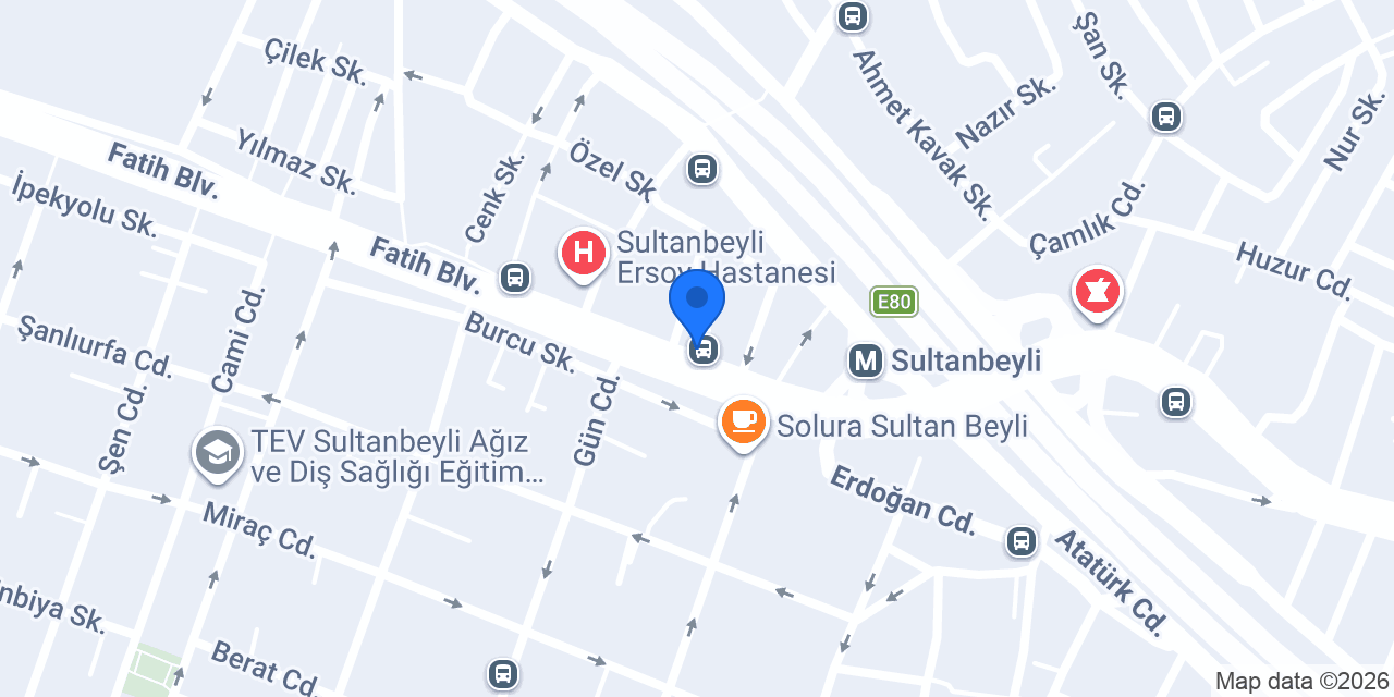 Sultanbeyli 1. Noterliği konumu