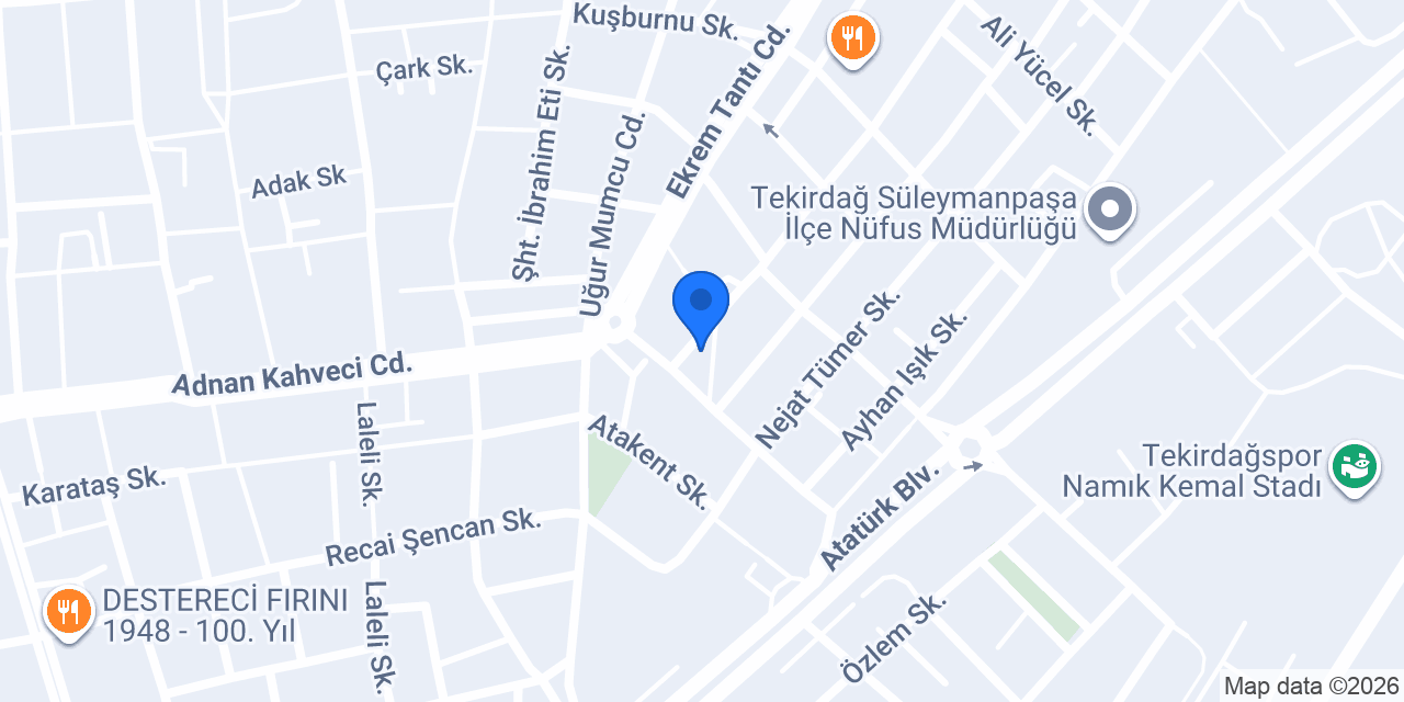 Özer Sezer Erkek Kuaförü konumu