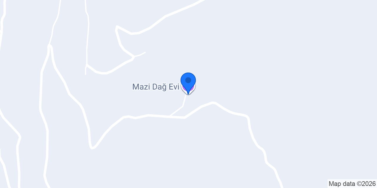 Mazi Dağ Evi konumu