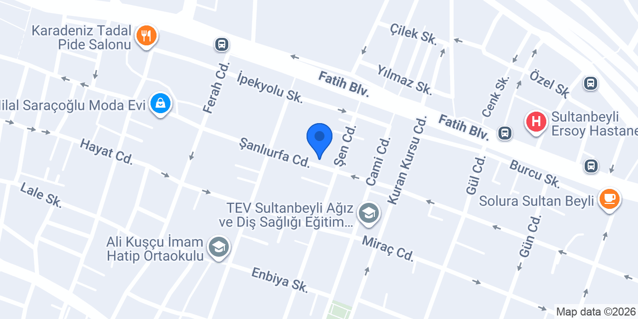 Başak Unlu Mamülleri konumu