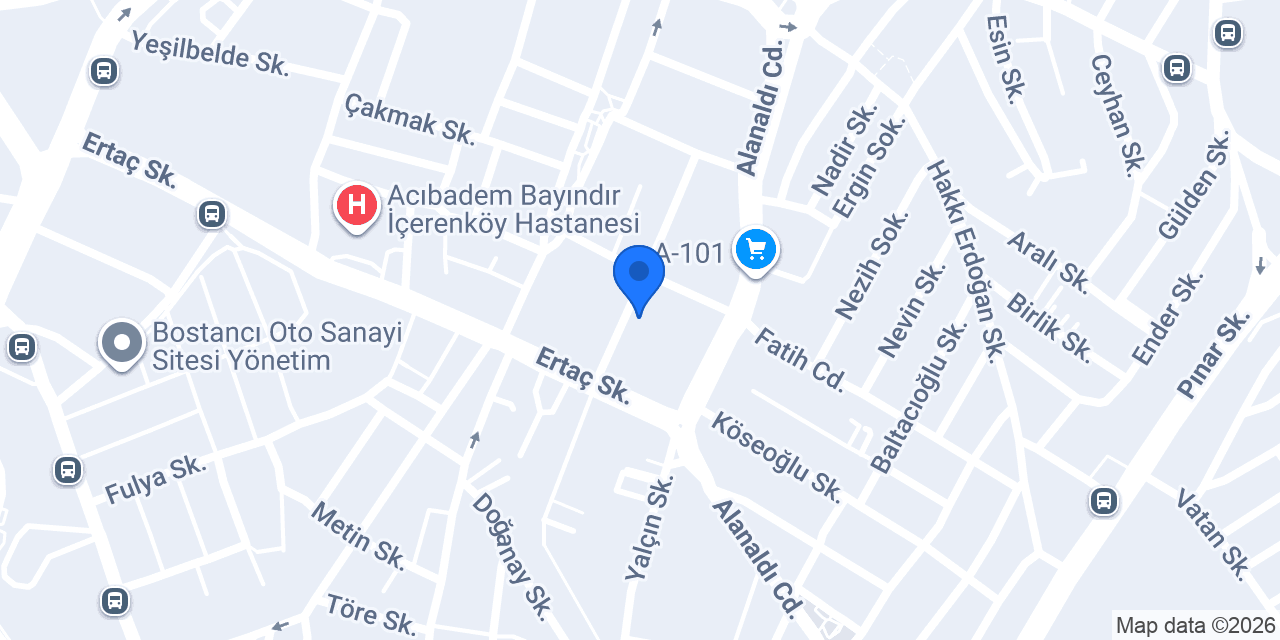 Terzi Abdulhadi Usta konumu