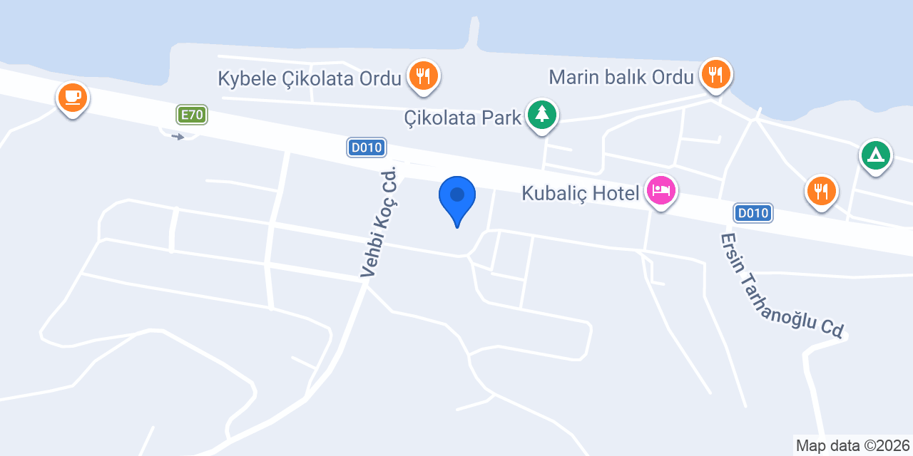 Gülyalı Merkez Ortaokulu konumu